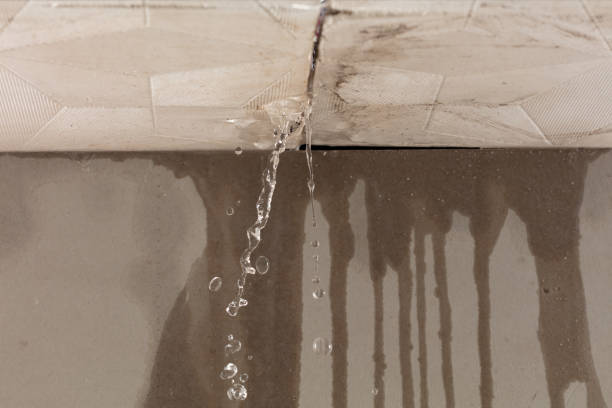 Professional Burst Pipe Cleanup technician working in Oakdale, LA